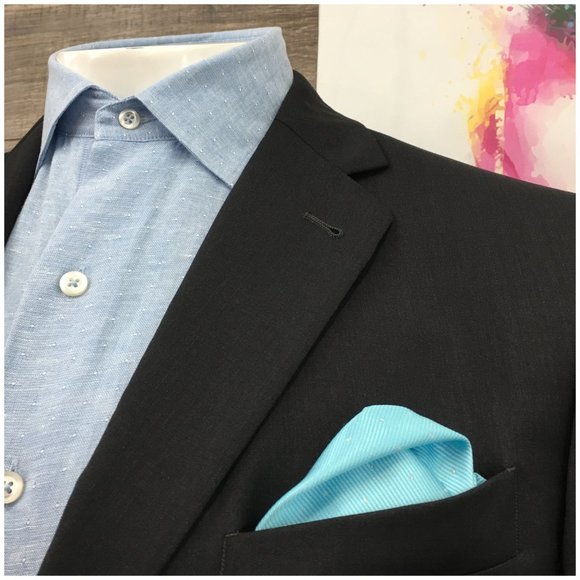 Joseph Abboud Mens Blazer Sport Coat Two Button‎ Casual Jacket 42S Wool Suits - Picture 4 of 13